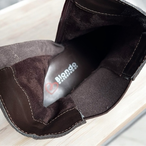 🌻NEW w/tag BLONDO Scarlette Waterproof Suede Ankle Boots Size 10 - Picture 10 of 11